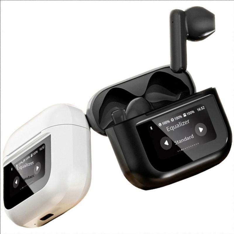 A9 Pro Wireless Earbuds True ANC ENC Noise Cancellation Touch Control Stereo Sound Clear Call Stable Connection for Daily Work Travel Entertainment A9 Pro Wireless Earbuds True ANC ENC Noise Cancellation Touch Control Stereo Sound Clear Call Stable Connection for Daily Work Travel Entertainment