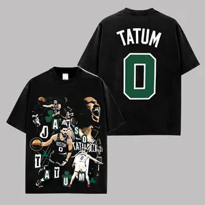 Jayson Tatum - JT0 Premium Cotton T-Shirt, Vintage Celtics Nation Graphic Tee, Boston Basketball Fans Hoops Streetwear Shirt, Jayson Tatum Fan Merch, Unisex Oversized Sports Gift Tee