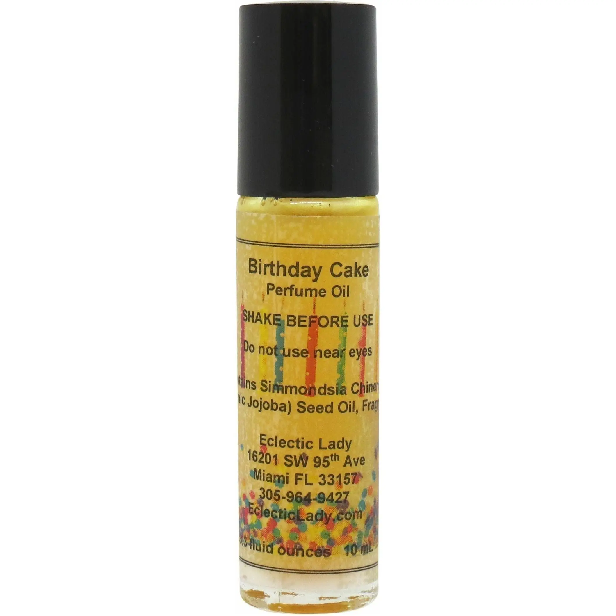 Birthday Cake Perfume Oil - Portable Roll-On Fragrance