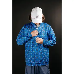 Game Over 8 Bit Quarter Zip
