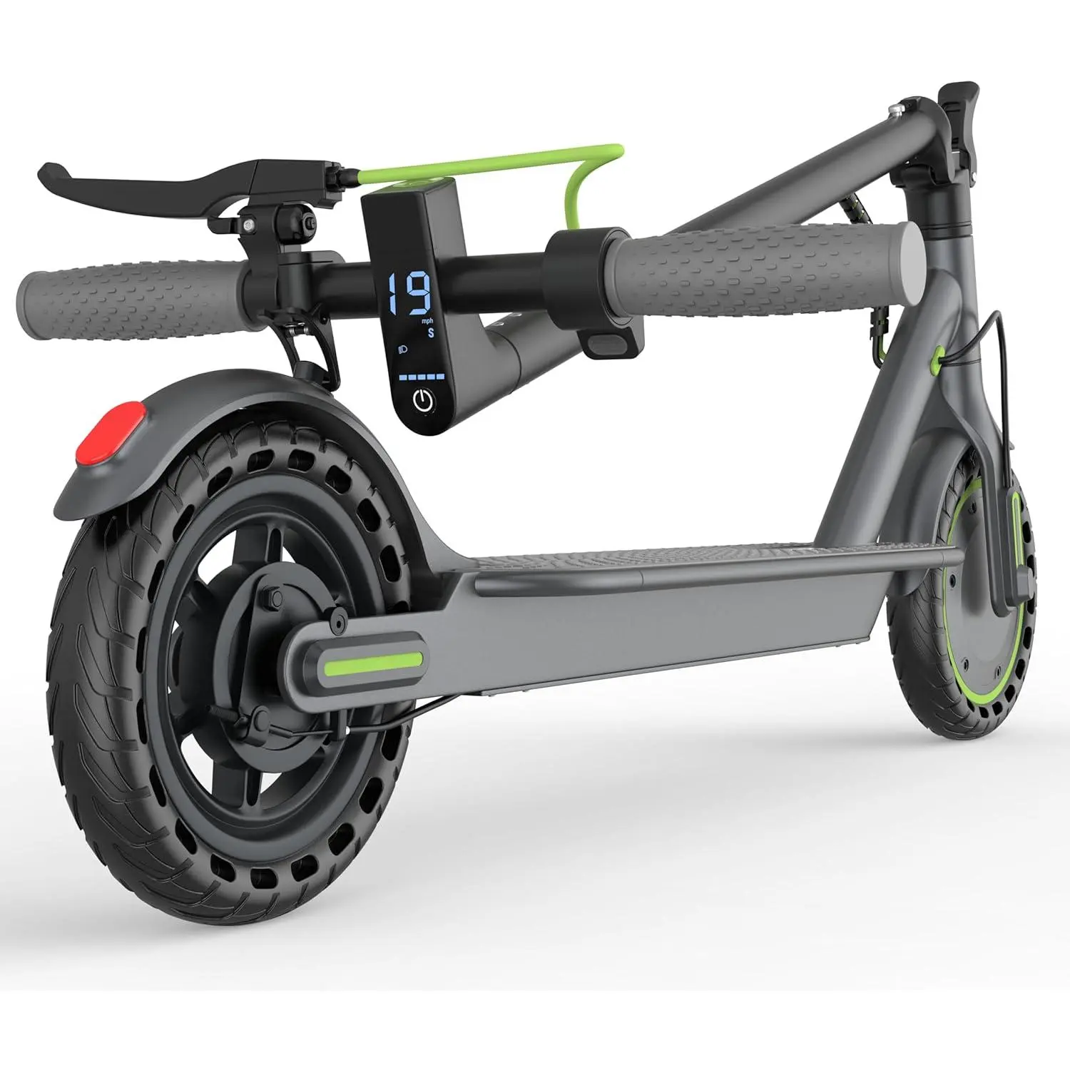 Electric Scooter- 8.5"/10''/14'' Tires, Up to 19/22MPH, 350W/500W Motor, Max 12/16/21/23/27/62Miles Long-Range Foldable Escooter for Adults Adults Scooter with Double Braking System, App