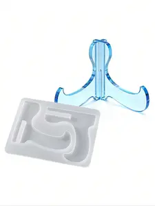 DIY Desktop Decoration Stand, Crystal Epoxy Resin Mould, Mobile Photo Frame Stand, Handicraft Decoration Stand, Silicone Mold