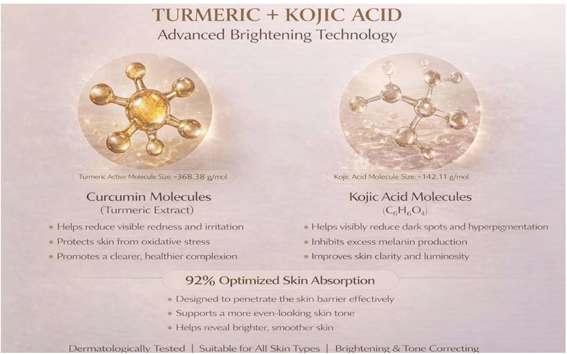 Lumivida Kojic Acid Turmeric Gel Mask