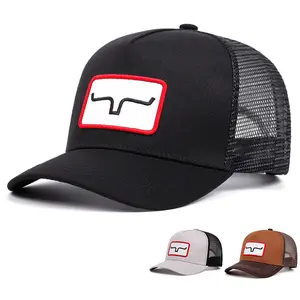 Horn Embroidered Baseball Cap, Outdoor Sports Mesh Sunshade Breathable Cap