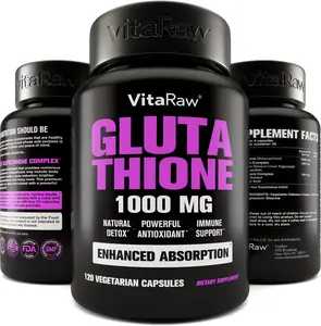 1000mg Glutathione for Immune Support - 100mg Absorption Complex - Reduced Liposomal Glutathione Supplement with Alpha Lipoic Acid - Brain Booster, Glowing Skin, Liver Support