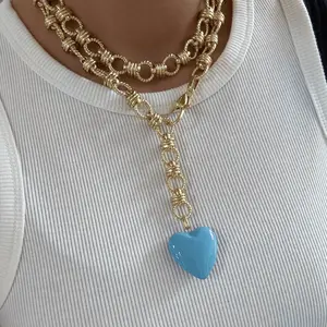 Bracha Rowan Heart Lariat