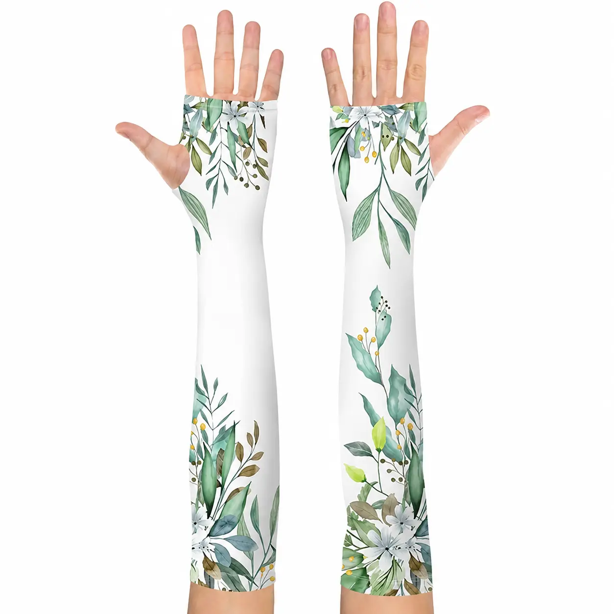 Gardening Sleeves for Women Farm UV Sun Protection Anti-Scratch Cooling Sleeves with Thumb Hole Arms Cover Outdoors