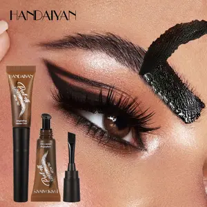 Handaiyan Eyebrow Dye Cream Waterproof Long-Lasting Color Removable, 5 Colors Available, Eyebrow Makeup Products, Perfect for Daily Use & Stylish Look