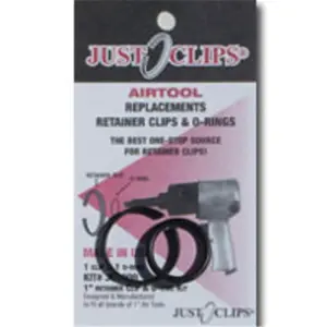 Just Clips  1 in. Anvil Retainer Clip Refill Kit - 5 Pack
