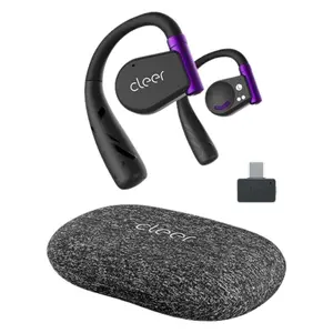 Cleer ARC II Gaming Earbuds - True Wireless Open Ear Headphones, Ultra-Low Latency, Snapdragon Sound, Bluetooth 5.3, USB-C Dongle, 35Hr Battery