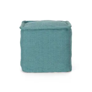 Hansolo Yarn Square Pouf