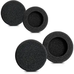 Headset Ear Cushions Replacement Foam Ear Pads  HW251N HW261N HW510 HW520 Blackwire C320 3210 3220 3320 Jabra PRO 920 Biz 1500 GN2000 Headphones (4 Pack)