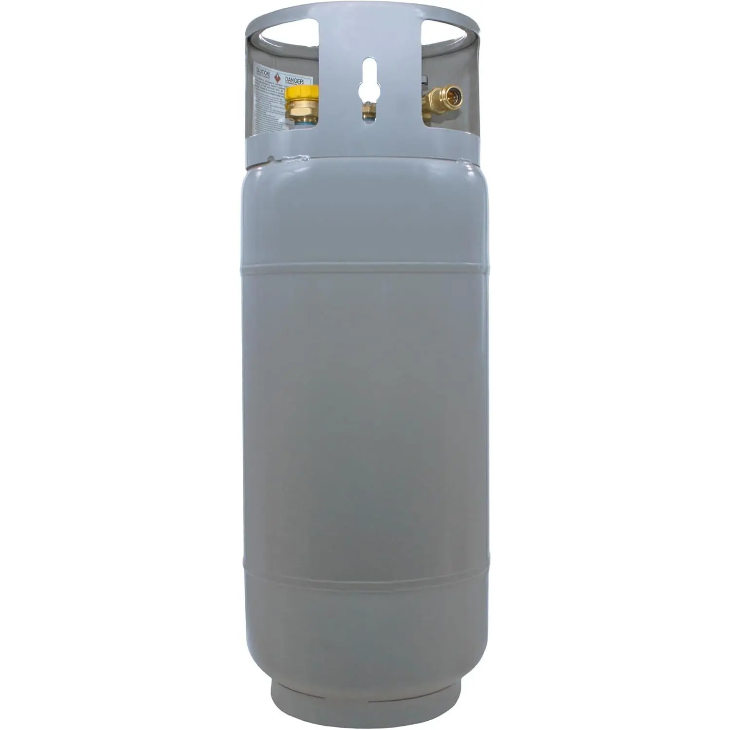 Flame King 43.5LB Steel Forklift Propane Tank with Gauge, DOT and TC Compliant, Rugged-Designed, Larger Than Standard Forklift Tanks