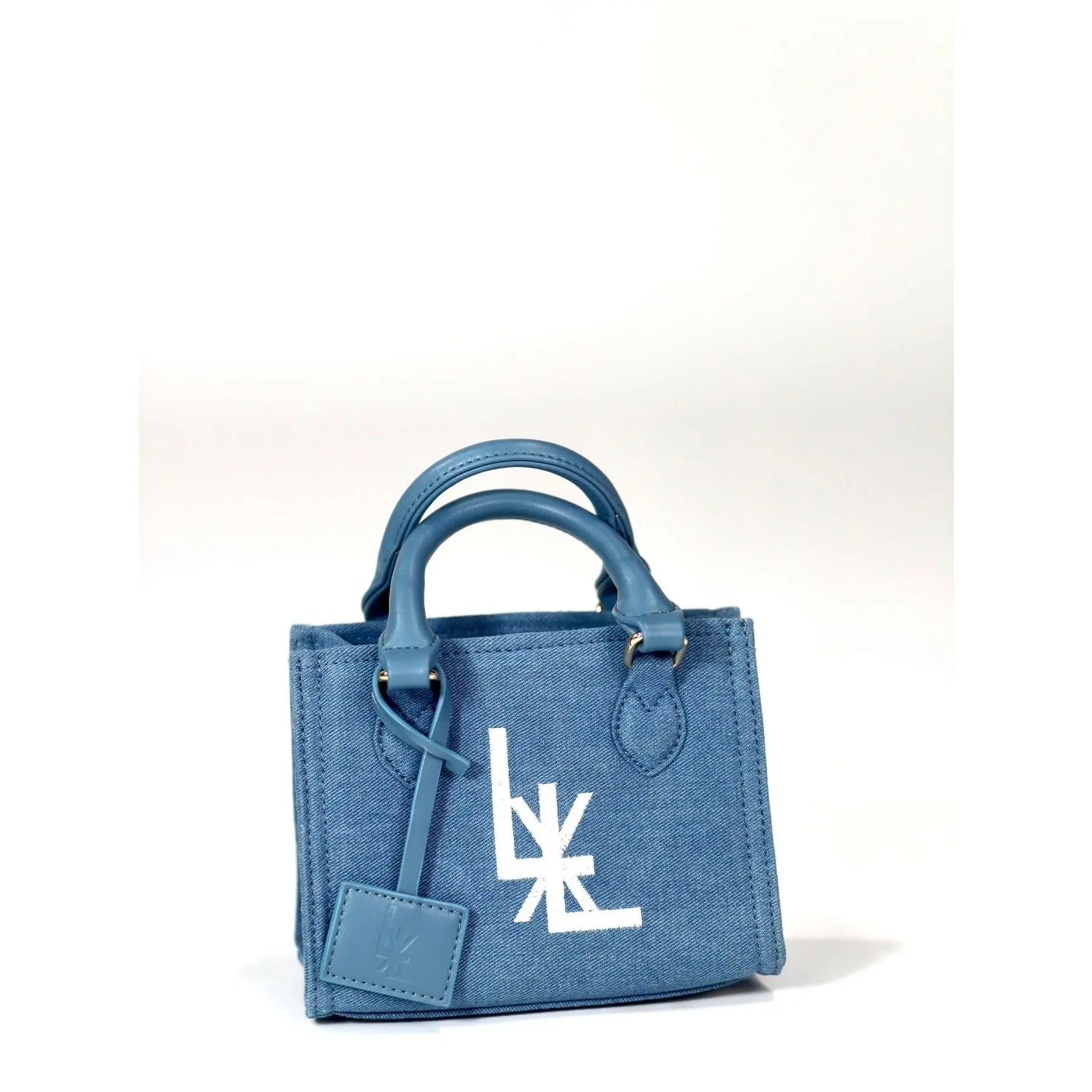 Denim Mini Lex Bag