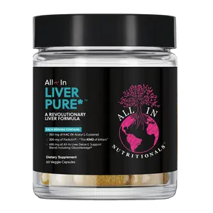 All-In Nutritionals Liver Pure* - Liver Detox Support Supplement Capsules
