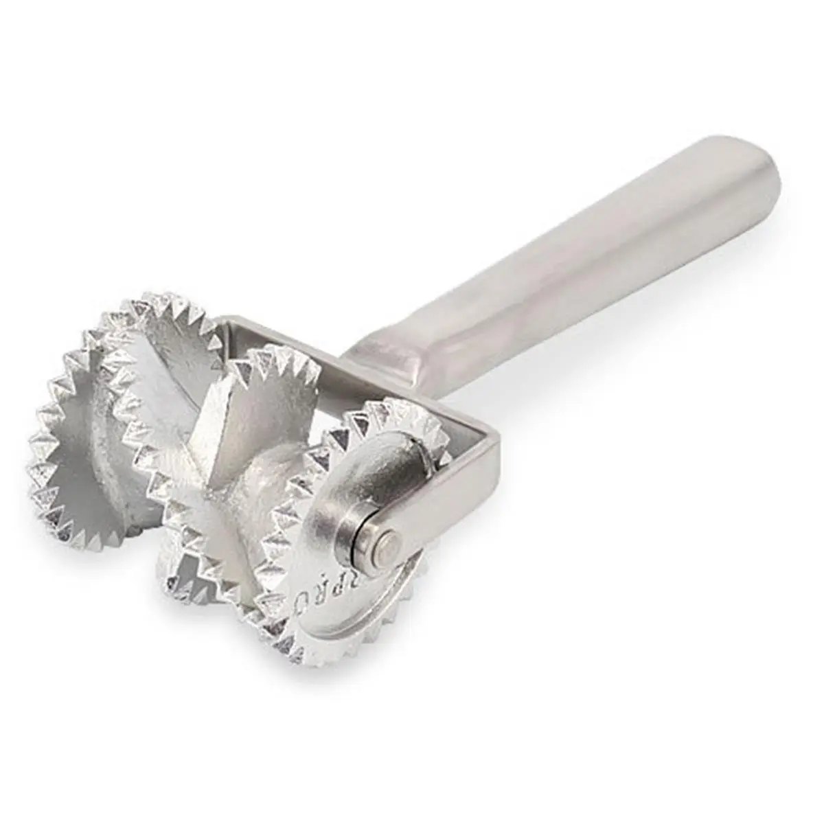 212 MAIN Fattigmand Roller - Heavy Aluminum Rolling Pin, Essential Bakeware Baking Utensil for Cutting a Perfect Cookie