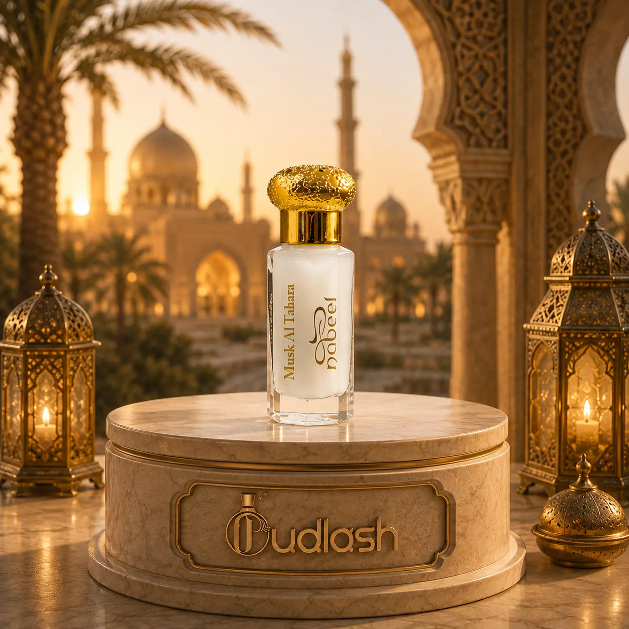Nabeel | Musk Al Tahara Oil  | Unisex Fragrance | 12ML |  White musk, lily, and violet