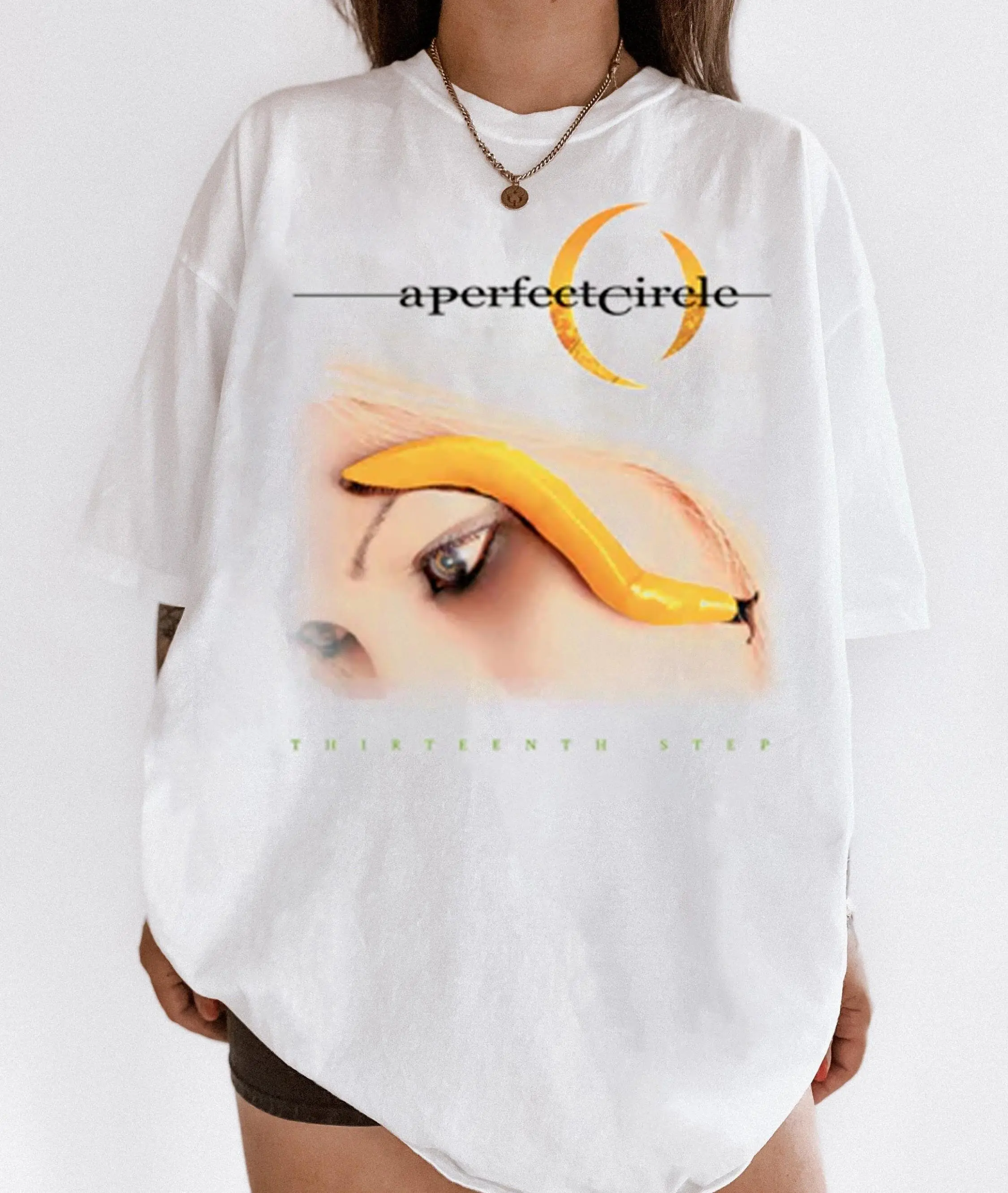 A Perfect Circle Thirteenth Step 2003 90s Urban Streetwear Must Have T-Shirt HGH157506