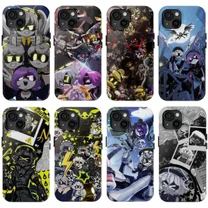 Murder Drones Phone Case, Animated Web Series Fan Tough Protective Cover, Trendy Gift, Compatible with iPhone 11-16 Pro Max