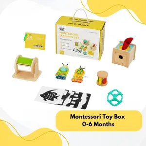 Montessori Toys For Babies 0-6 Months - Learn & Play - Early Cognitive & Fine Motor Bundle – Spark Curiosity & Growth
