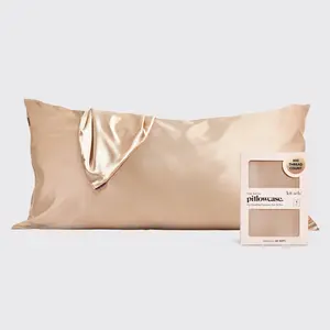 Satin King Pillowcase - Champagne Satin King Pillowcase - Champagne