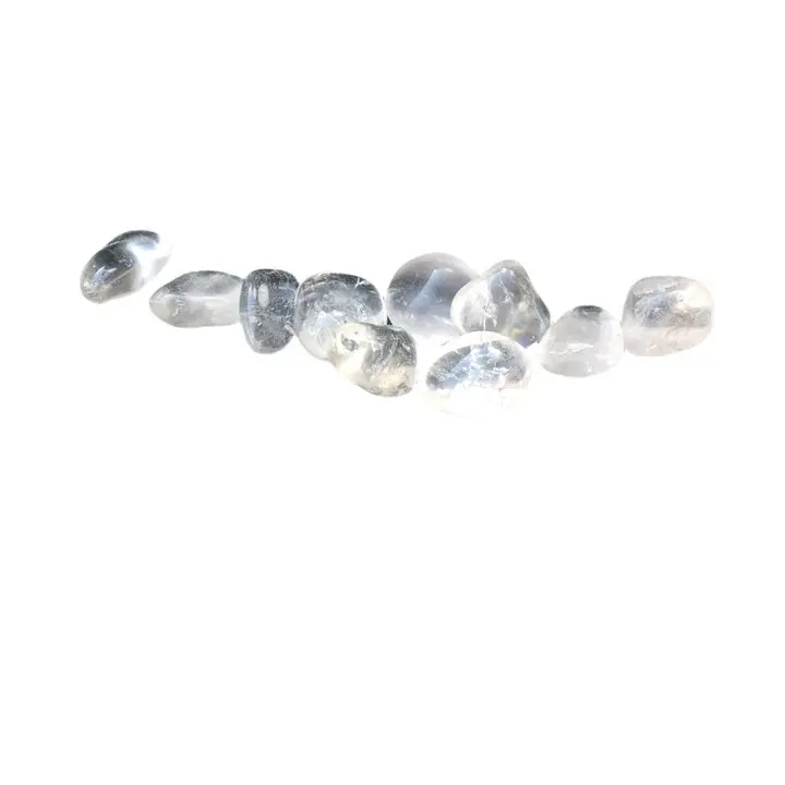 Clear Quartz Rock Crystal - 30-40mm Tumbled Stone, Pure Quartz Foundation for Clear Collection
