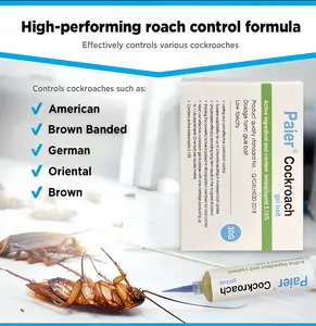 Indoor cockroach killer, insect repellent, cockroach control agent, suitable for indoor and outdoor use; cockroach killing gel, suitable for American cockroaches, cockroaches and other major cockroach species - 10