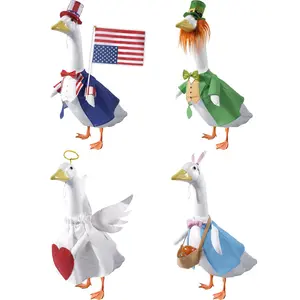 Holiday Porch Goose Outfit Bundle  Dress Love Pieces Uniforms Workwear Basic woman halloween fancy nancy costume lounge pajama, Simple, Festive Touch cozy loungewear comfy wear fursuit yard sale