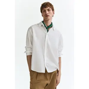 H&M Relaxed Fit Linen-blend shirt