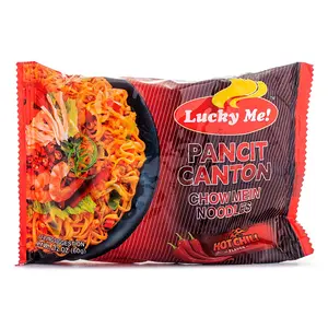 Lucky Me Pancit Canton - Hot Chili (Pack of 6) 65 g