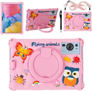 10.1 inch Android Tablet Case for ROWT A10Cute 3D Cartoon Universal Protective Cover for aiprotablet C20e/Moderness MB1001/Callsky-Tab 10.1 inch Tablets ( )