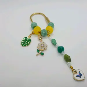 Handmade Lock-Screw Carabiner bag charm