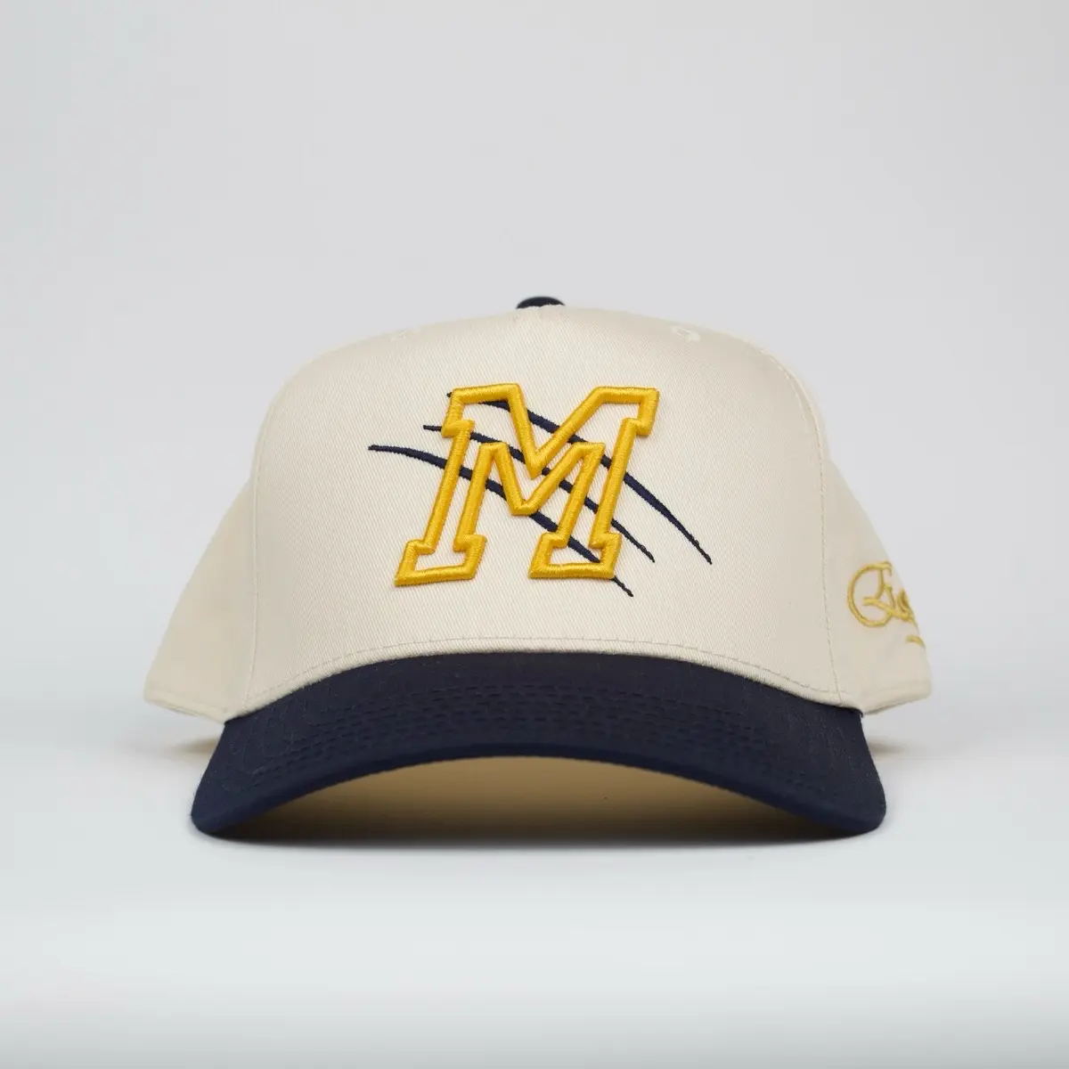 Elevate Series Embroidered SnapBack Michigan M Hat - Classic Baseball Cap Design for Fans, Ideal for Team Support & Casual Wear, Embroidered Snapback Hat