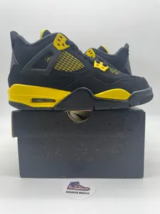 Jordan 4 Retro Yellow Thunder (2023) (GS)