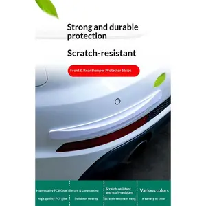 Upgraded car bumper anti-collision strip, anti-scratch strip, widened rear trunk, front and rear bumper anti-scratch and anti-scrape strip, thickened