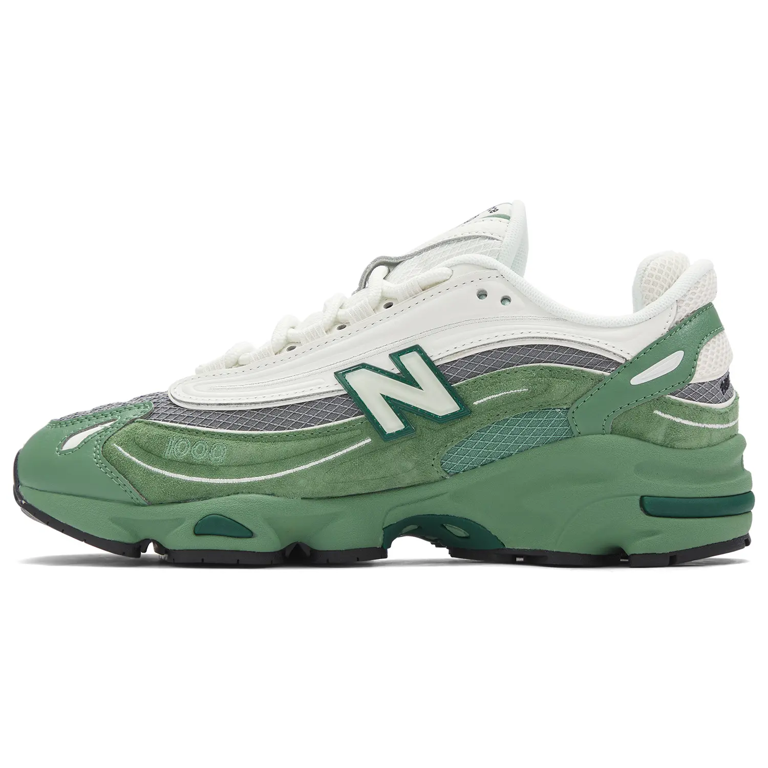 New Balance NB 1000 Unisex Low-Top Mesh and Leather Casual Running Shoes Trending Shoes, House White Official Shoes to Get / Maison Mihara