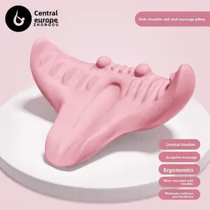 Cervical Massage Pillow Gravity Acupressure Pain Relief Pillow Neck Shoulder Pain Traction Device for Home Use Yoga Gear