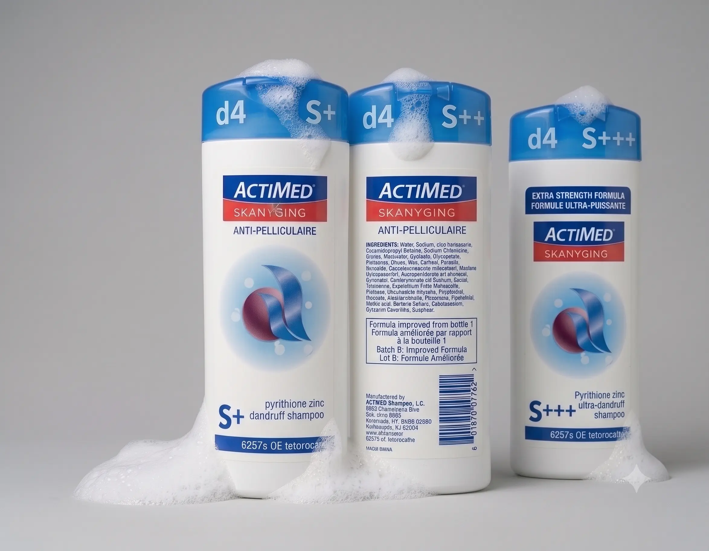Actimed Anti-Dandruff Shampoo, Beauty & Personal Care Bath & Shower Cleanser for Scalp Care