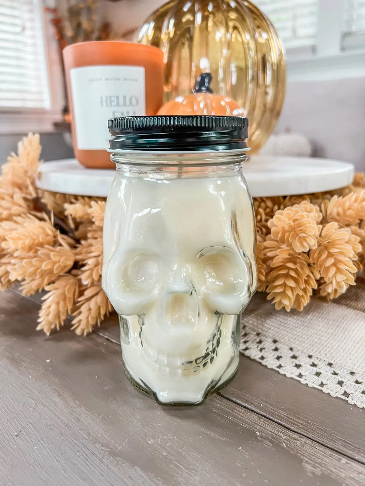 Skull Soy Candle