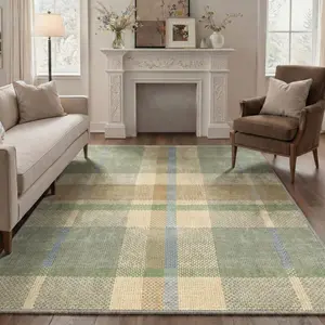 【Deals For You Days】BEIMO Floor Rug – Soft, Non-Slip, Pet Friendly, Machine Washable Home Carpet, Ideal Area Rug for Living Room, Bedroom, Kitchen ,ARC2036-JADE VEIL