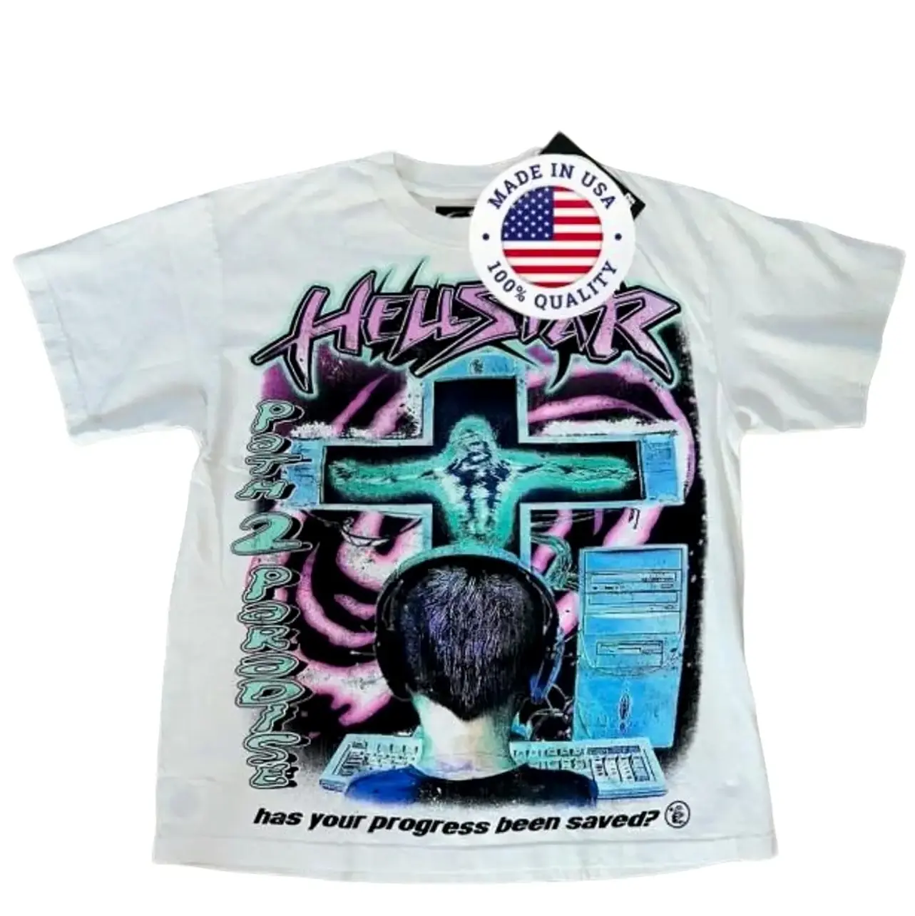purple hellstar shirt - TikTok Shop