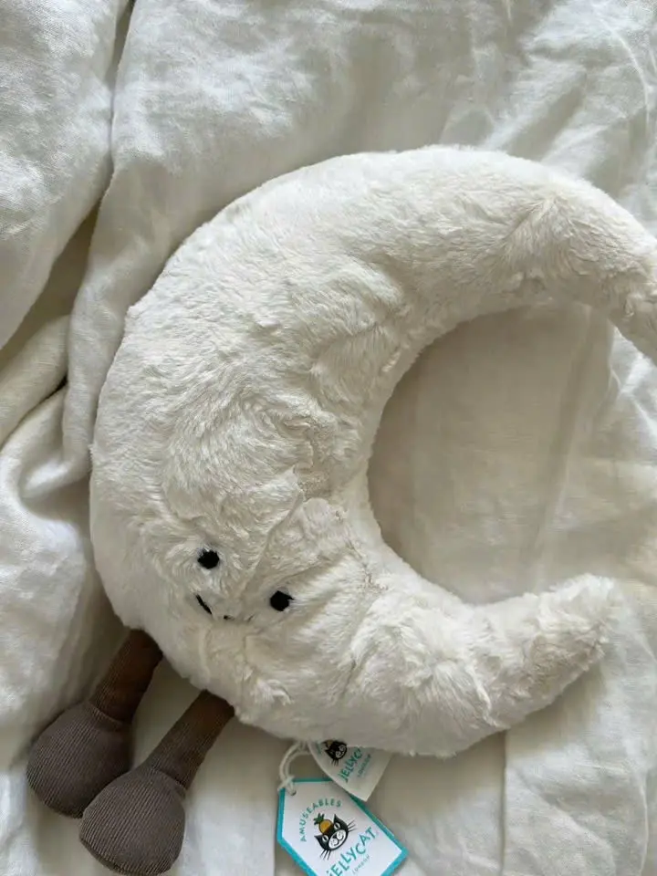 Jellycat Amuseables Moon Stuffed Toy - Moon Plush - Fun Gift Idea