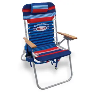 Tommy Bahama 17" Backpack Highboy Chair with Cooler and Storage Pouch