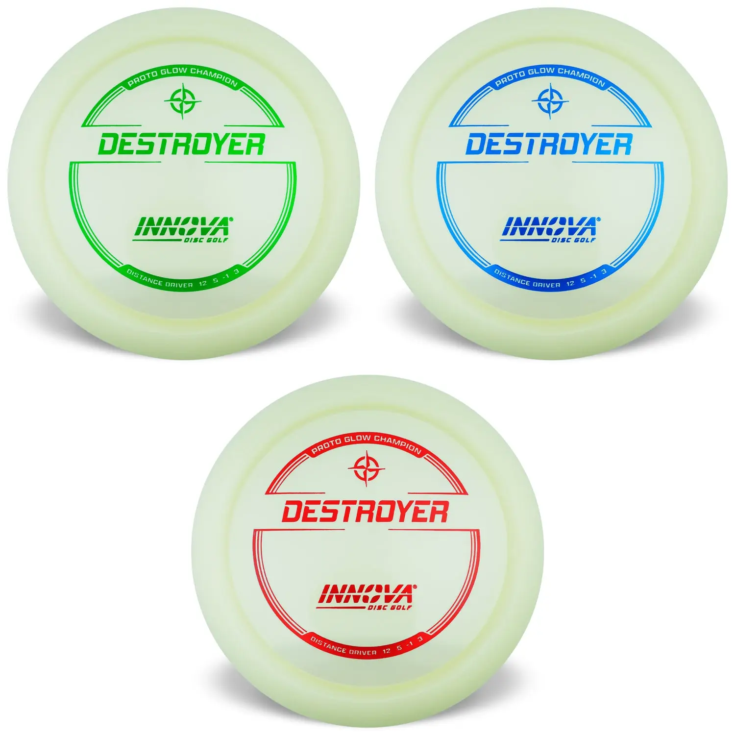 Innova Disc Golf Proto Glow Champion Destroyer Distance Driver 12/5/-1/3 -Choose