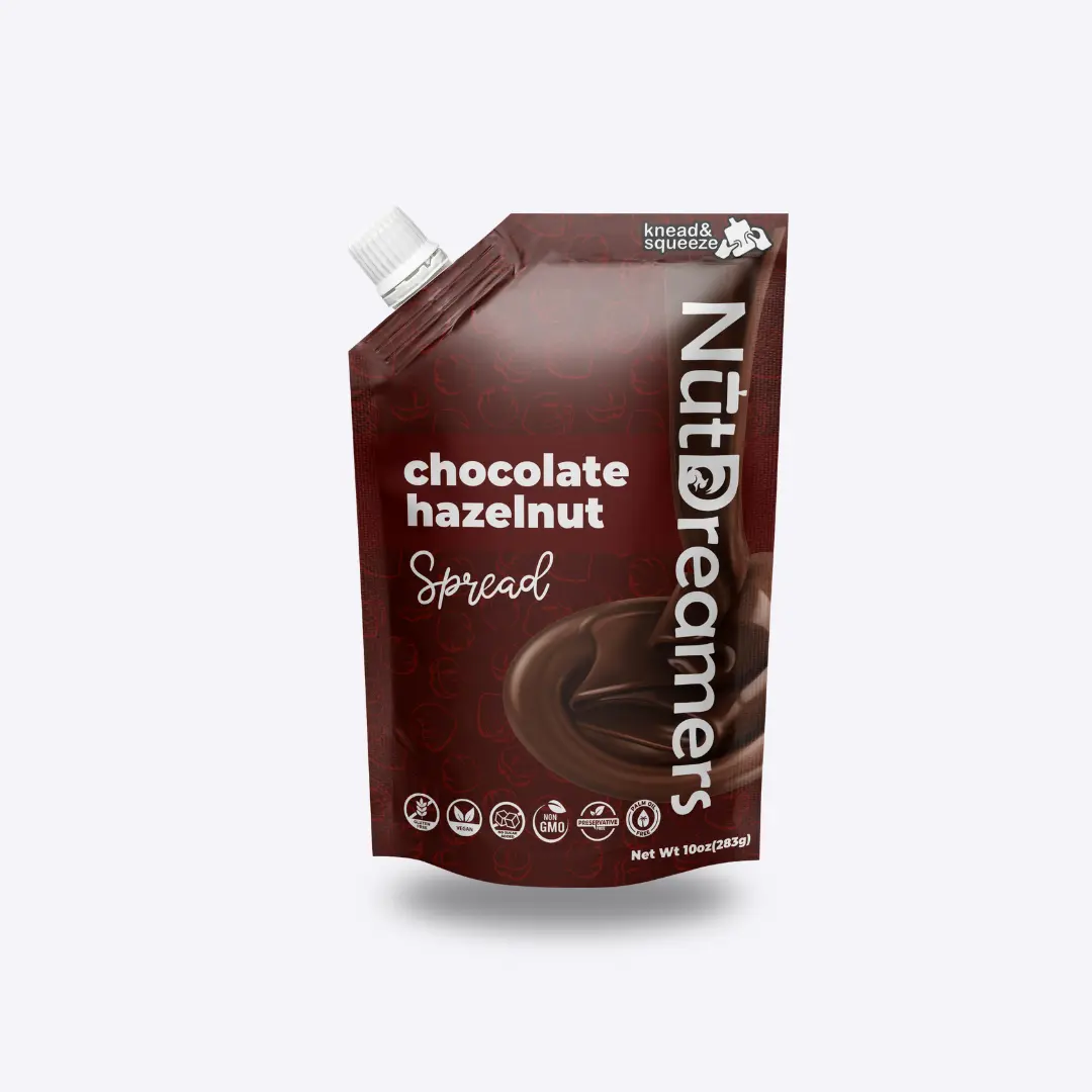 Chocolate Hazelnut Spread - No Sugar Chocolate Nut Butter, Rich Cocoa Flavor, Healthy Alternative to Nutella for Breakfast Snacks, Natural Flavor summerwins