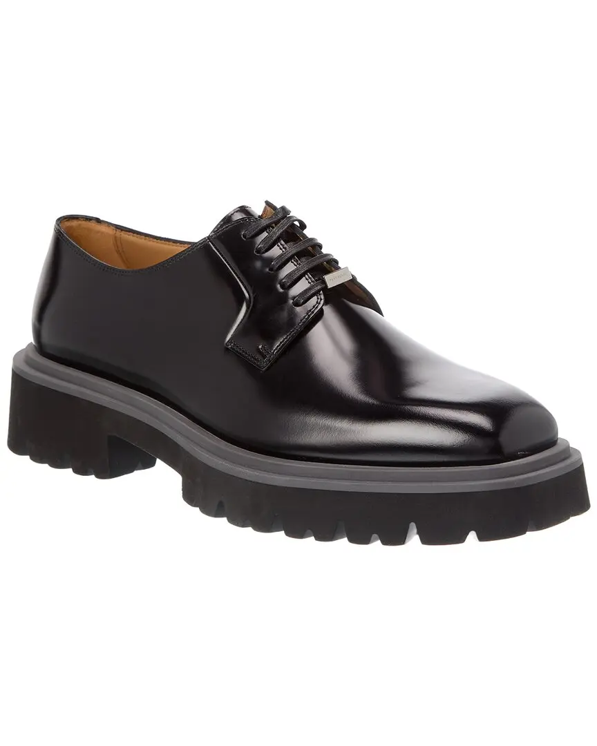 Ferragamo Flicker Leather Derby