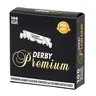 Single Edge Razor Blades Pack of 100 Premium Stainless Steel Derby Treet Shark Blades for Smooth Daily Grooming - Comfortable and Precision-Focused