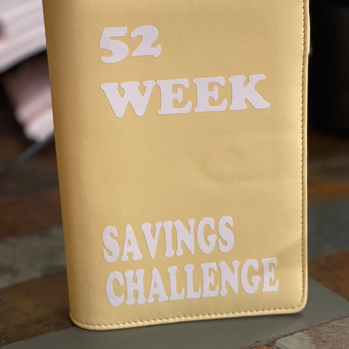 52 Week Savings Challenge | A6 Binder