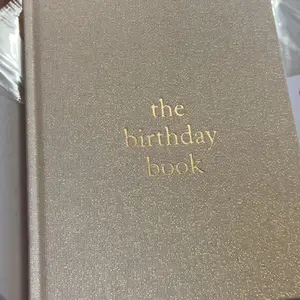 The Birthday Book | Keepsake Gift to Record Memories from Birth to 18