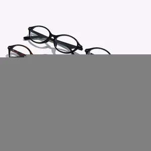 Unisex Retro Round Blue Light Blocking Glasses, Small Metal Frame with Clear Blue Light Blocking Lens, Aesthetic Vintage Style Eyewear for Computer (PC) Work & Reading